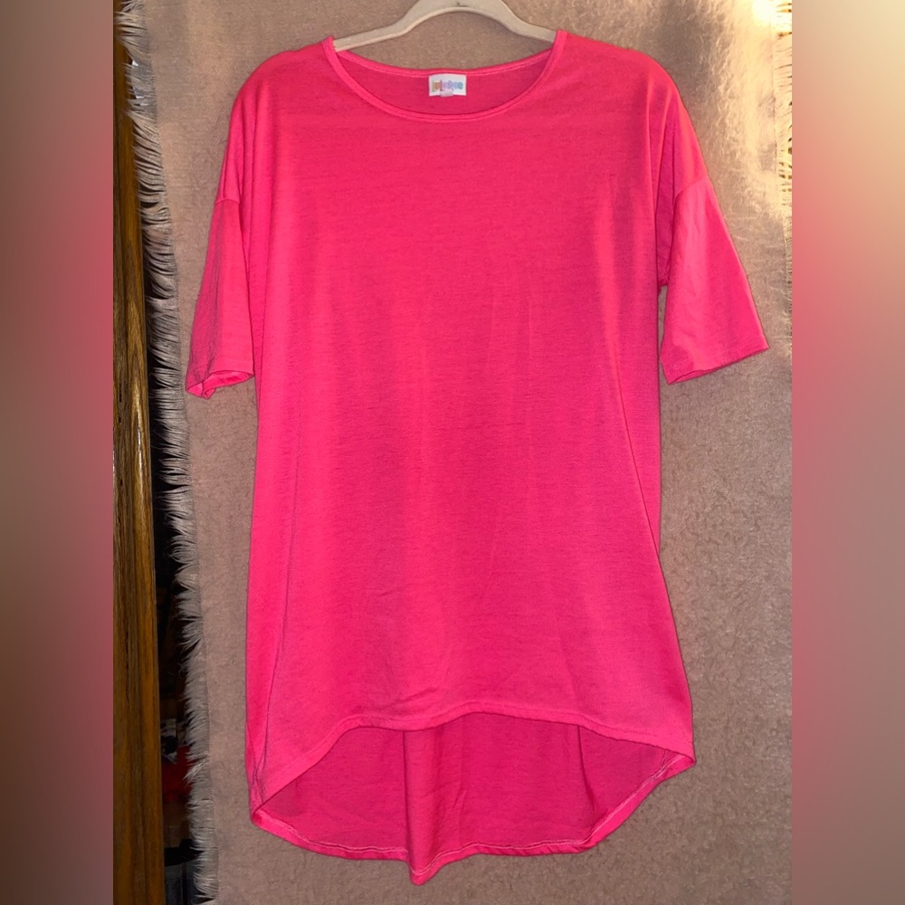 Pink Lularoe Laid Back Tee